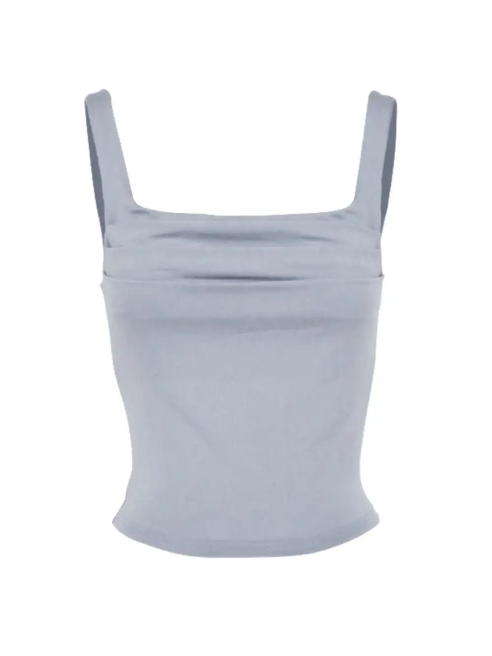Ruched Square Neck Tank