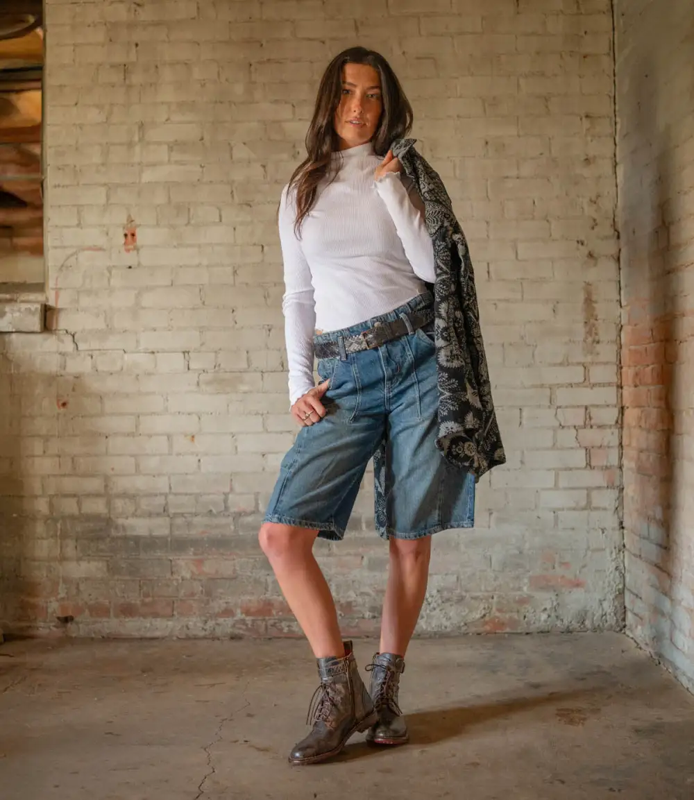 Lace-Up Pull-Tab Everyday Boots