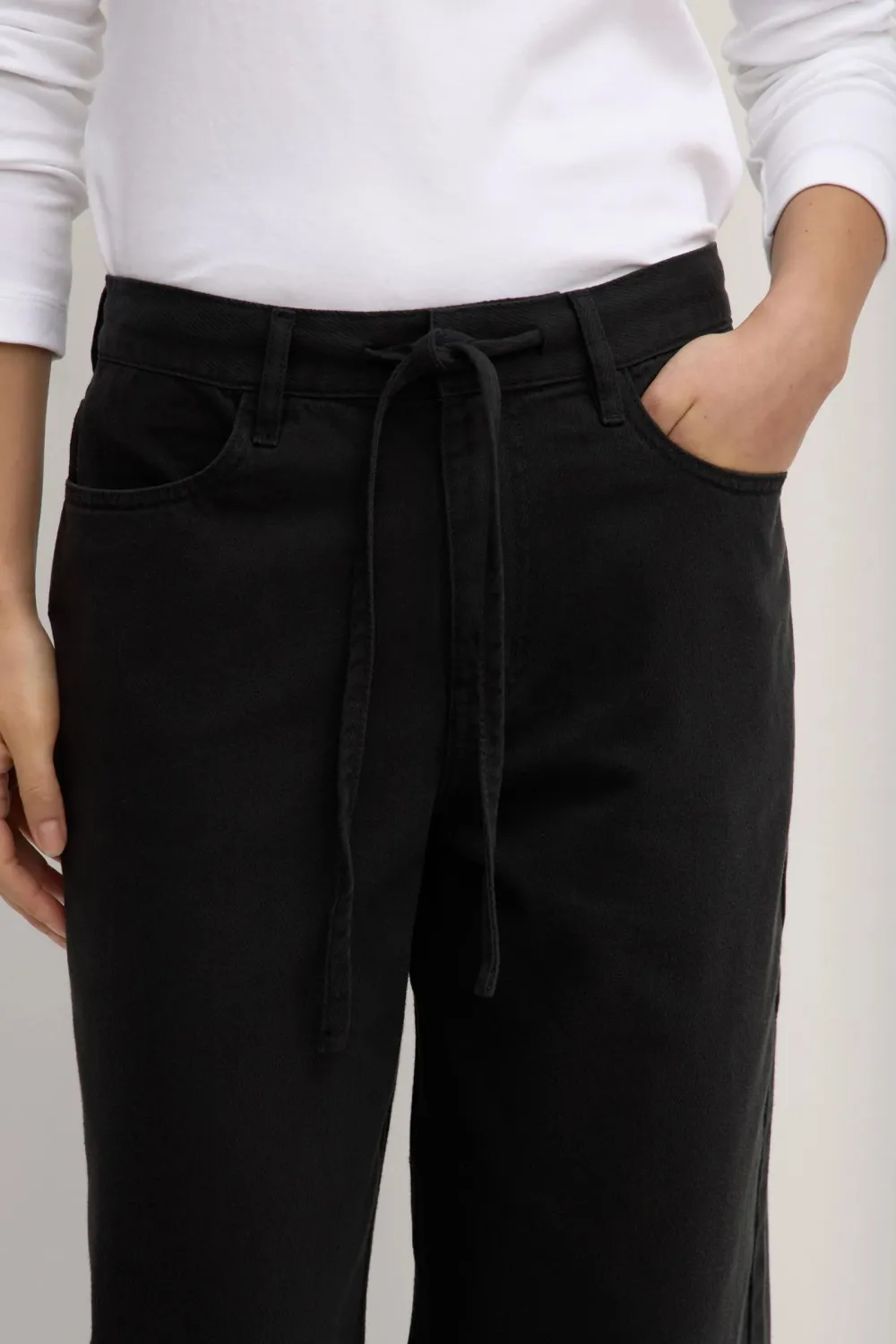 Twill Cotton Pants