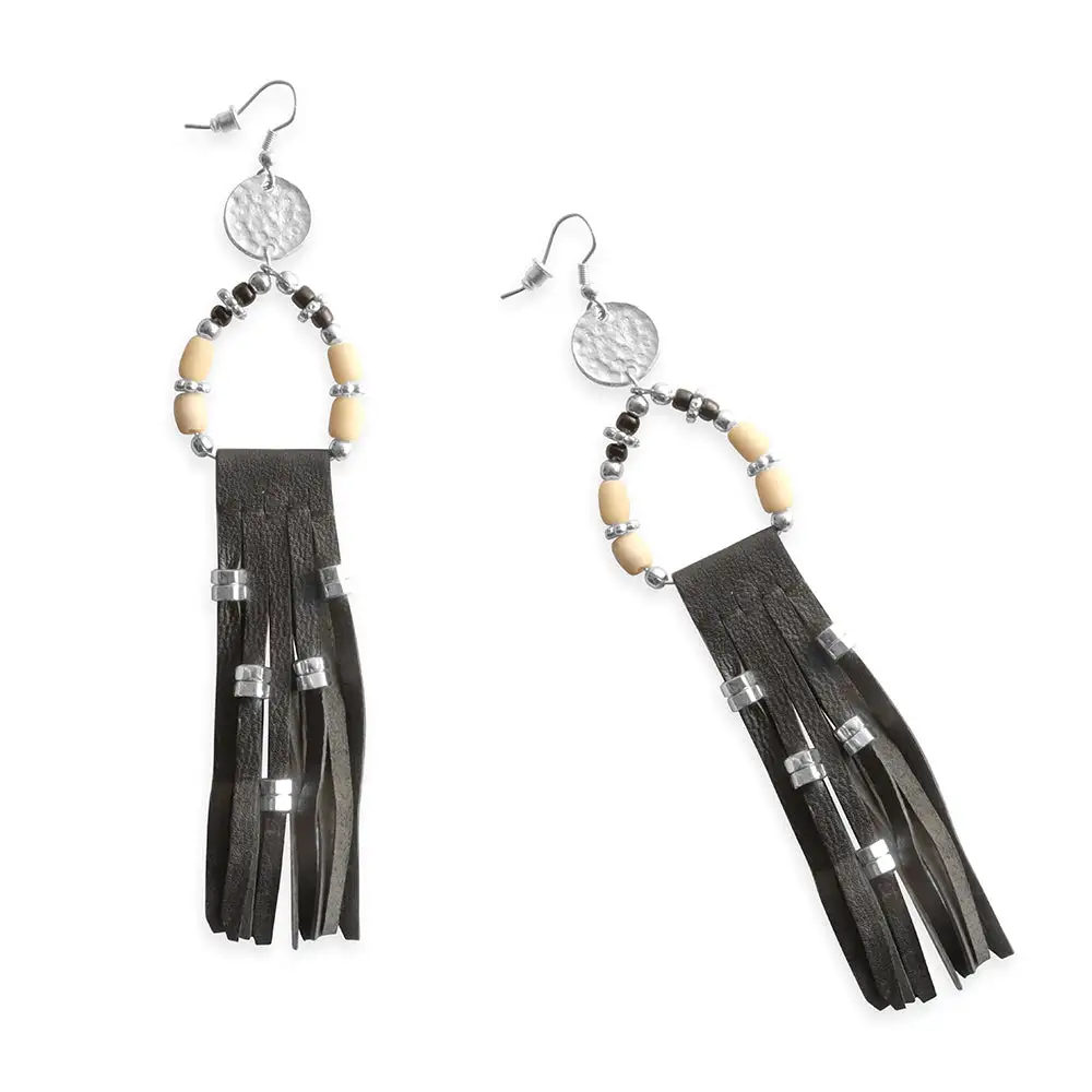 Subtle Playful Artful Statement Earrings