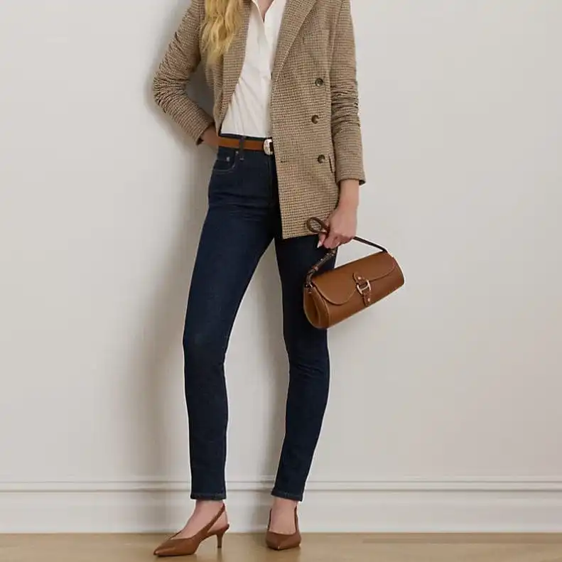 Skinny Ankle-Length High-Rise Women's Jeans