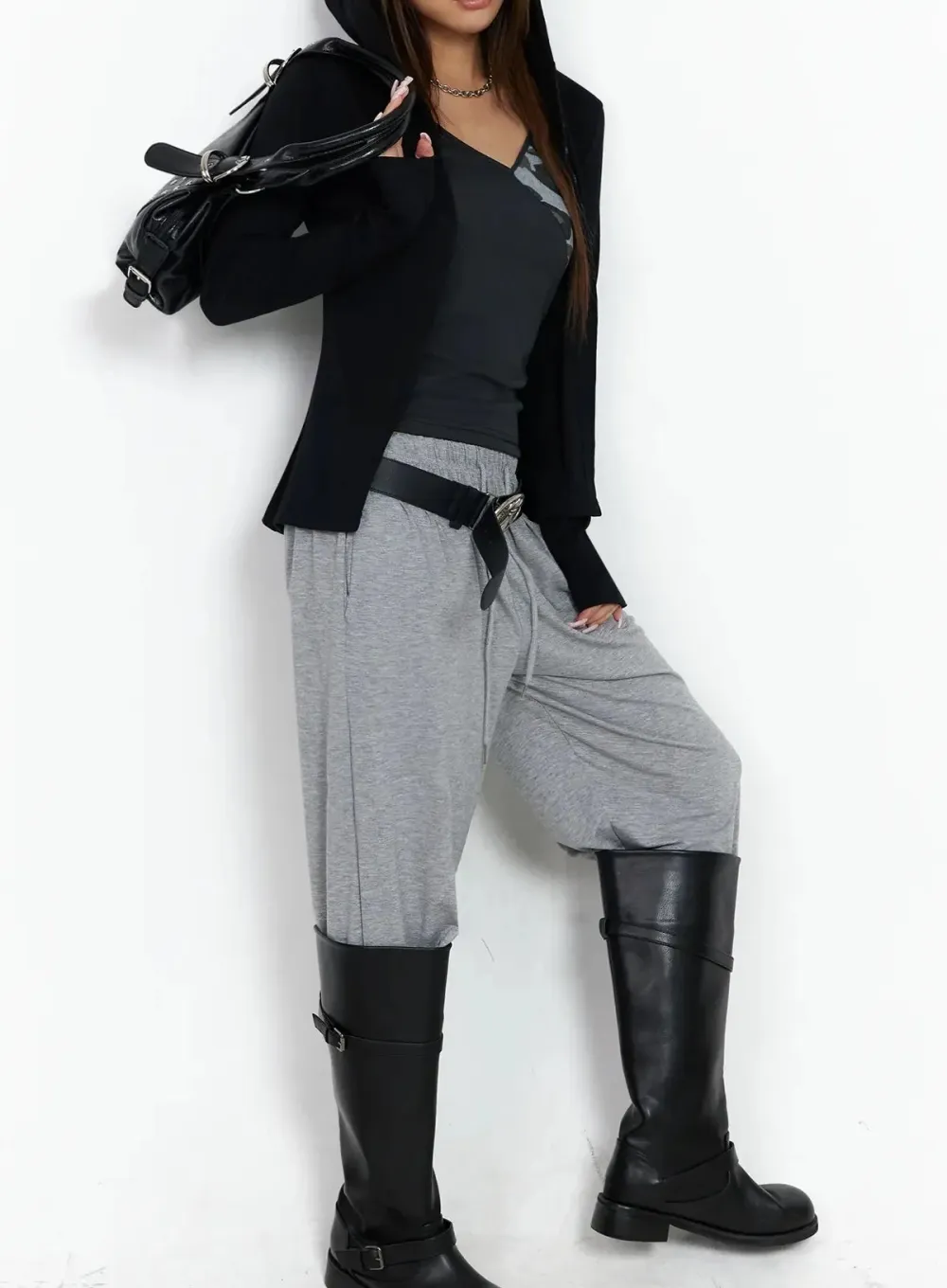 Slim Fit Hooded Cardigan
