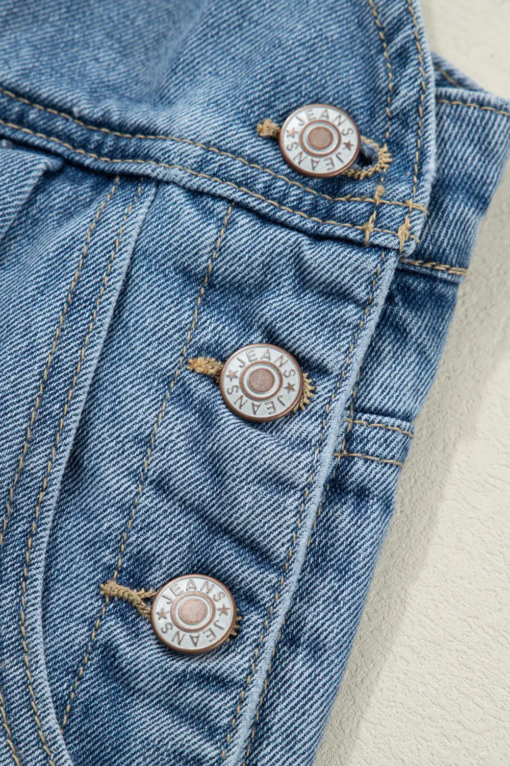 Easy Neat Finish Denim Pants