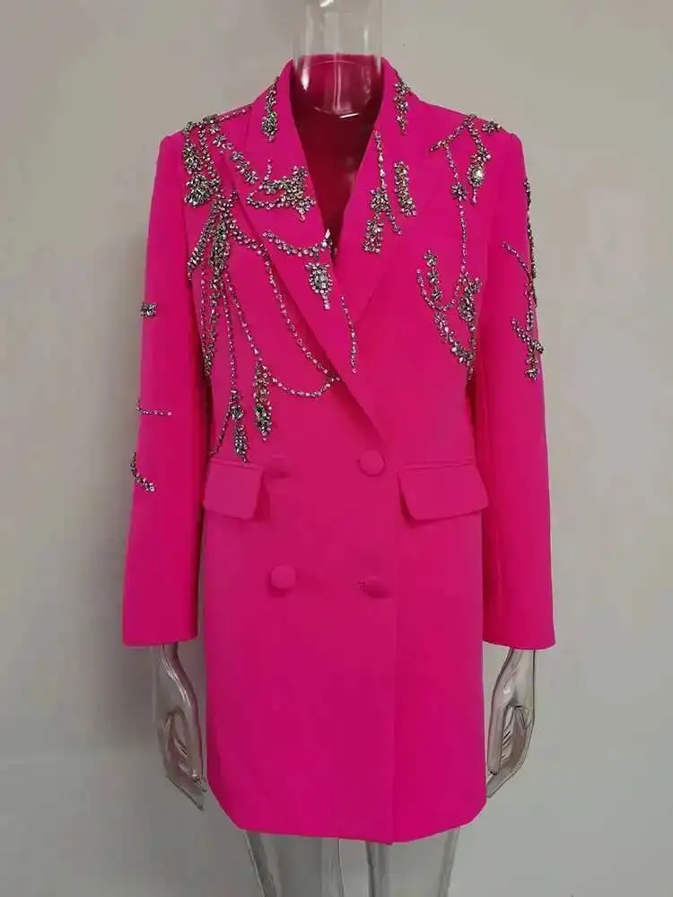 Shimmer Beaded Blazer