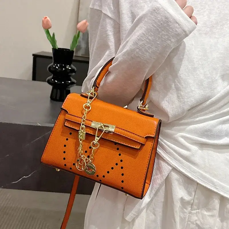 Trendsetter: Designer Leather Small Crossbody Handbag