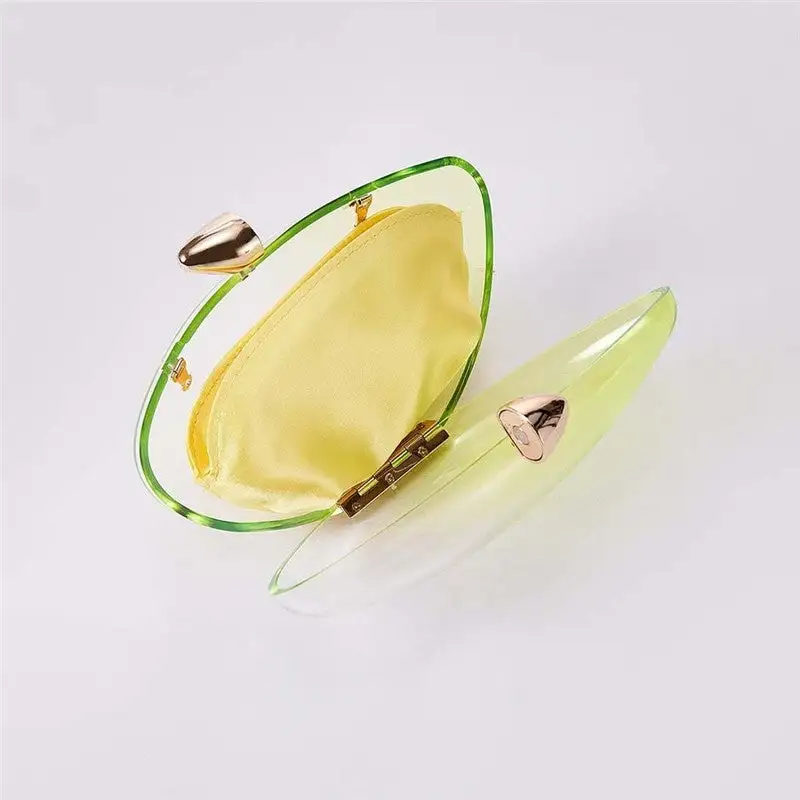 Acrylic Clear Evening Clutch