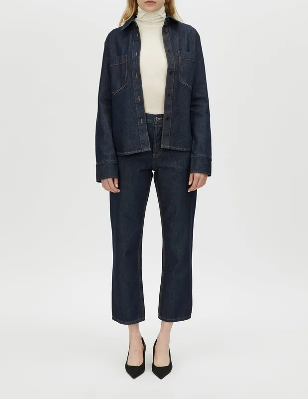 Indigo Denim Shirt