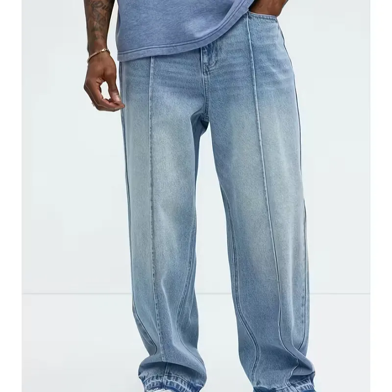 Zip Front High Waist Jeans