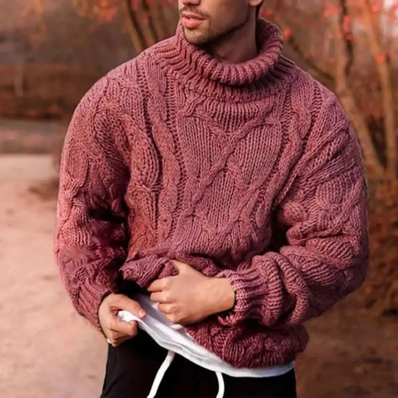 Knit Turtleneck Sweater