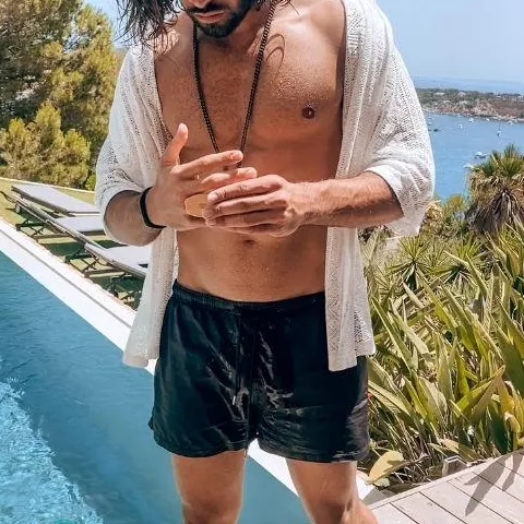 Geometric Boho Men's Shirt