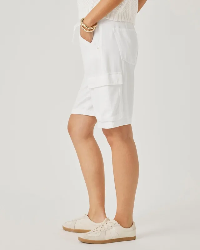 Lounge Denim Cargo Shorts