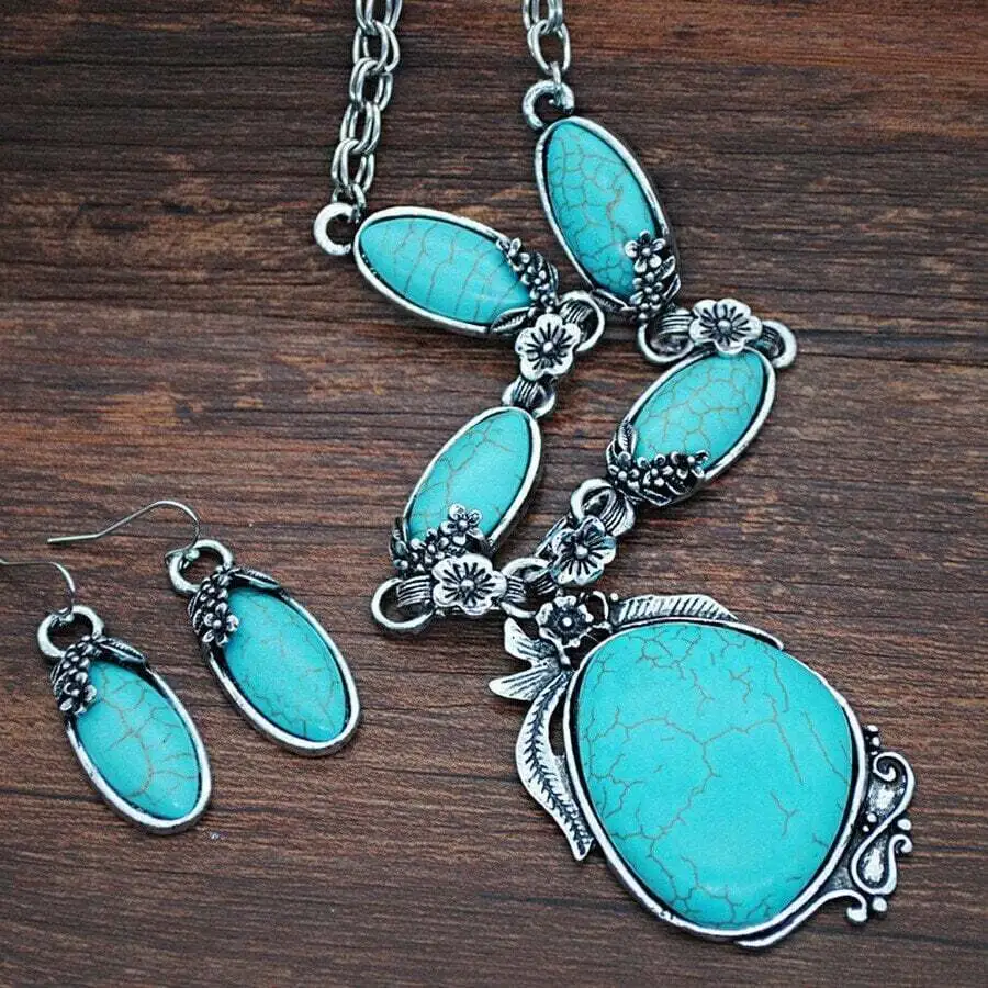 Ethnochic Necklace Earring Set