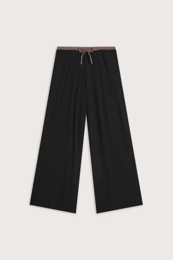 Ribbed Drawstring Lounge Trousers
