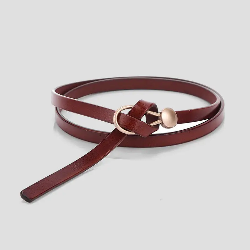 Women's Slim Wrap Knot Belt