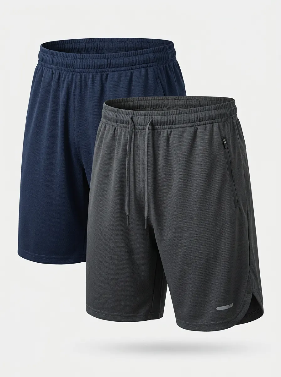 Mesh Gym Two-Pack Training Shorts