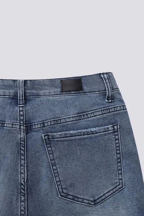 Vintage Ripped Flare Jeans