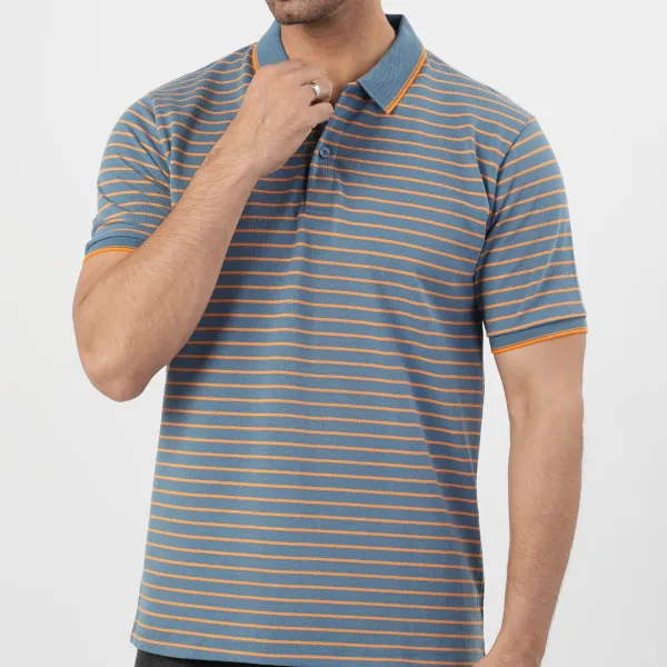 Men's Smart Casual Comfortable Polo Collar T-Shirt