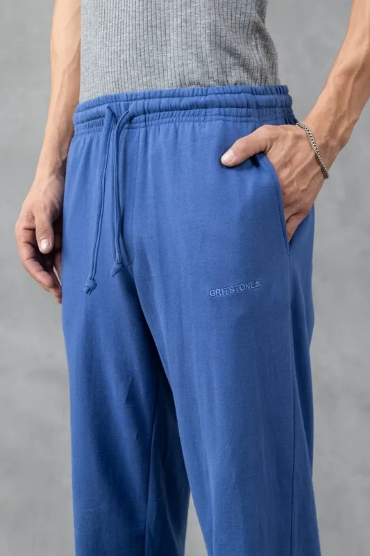 Blue Fleece Sweatpants