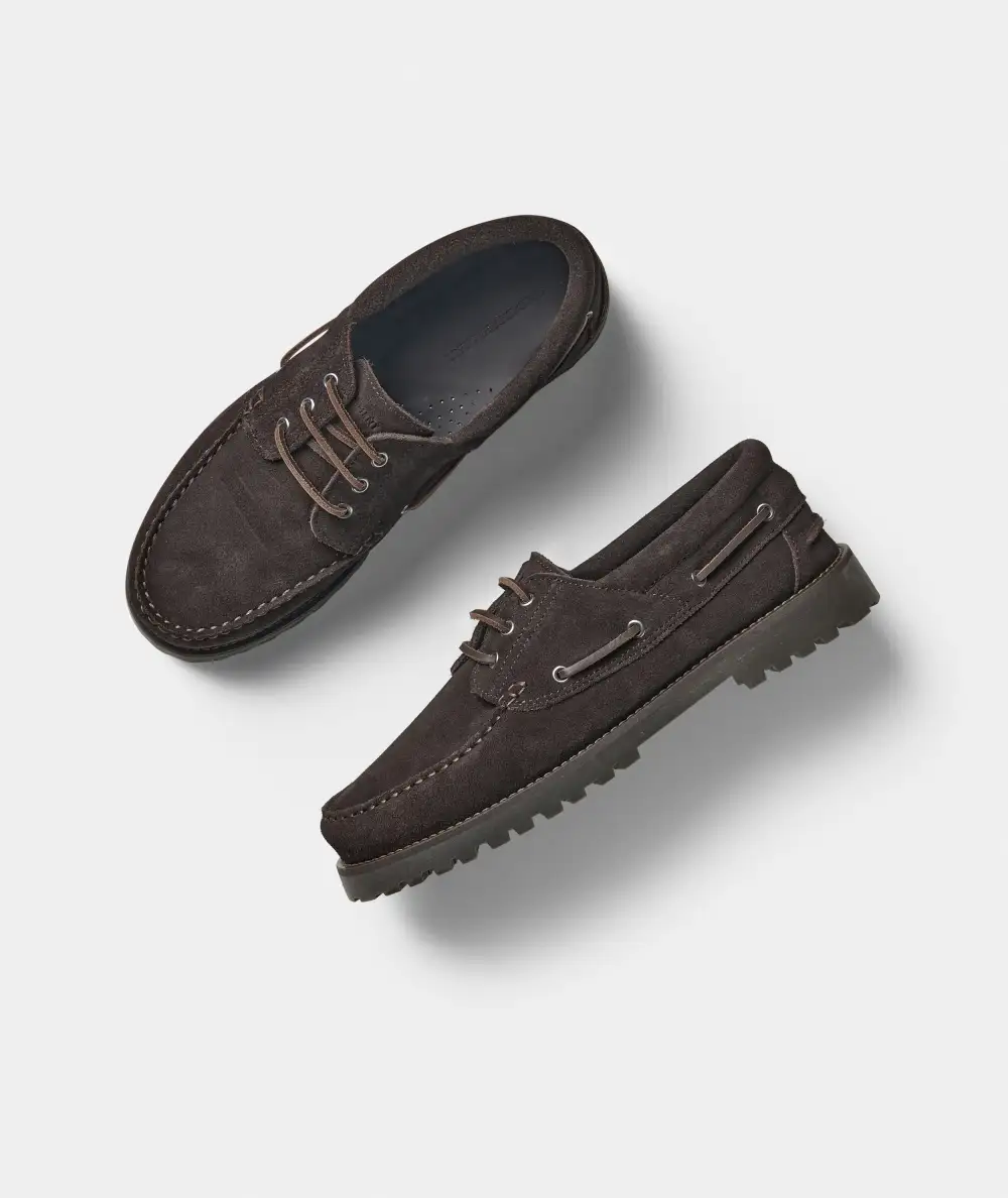 Suede Boat Shoes