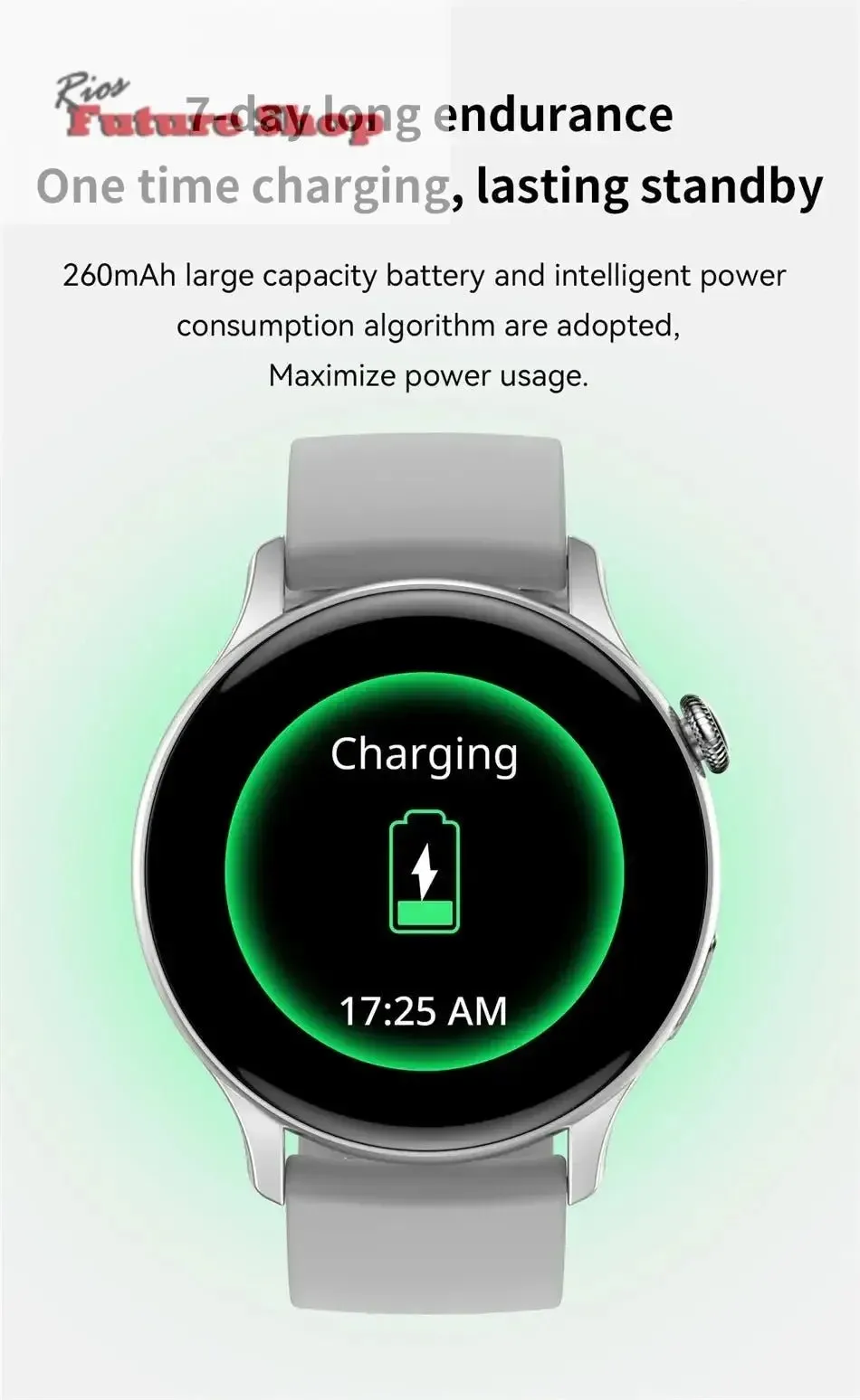 True AMOLED Sports Smartwatch