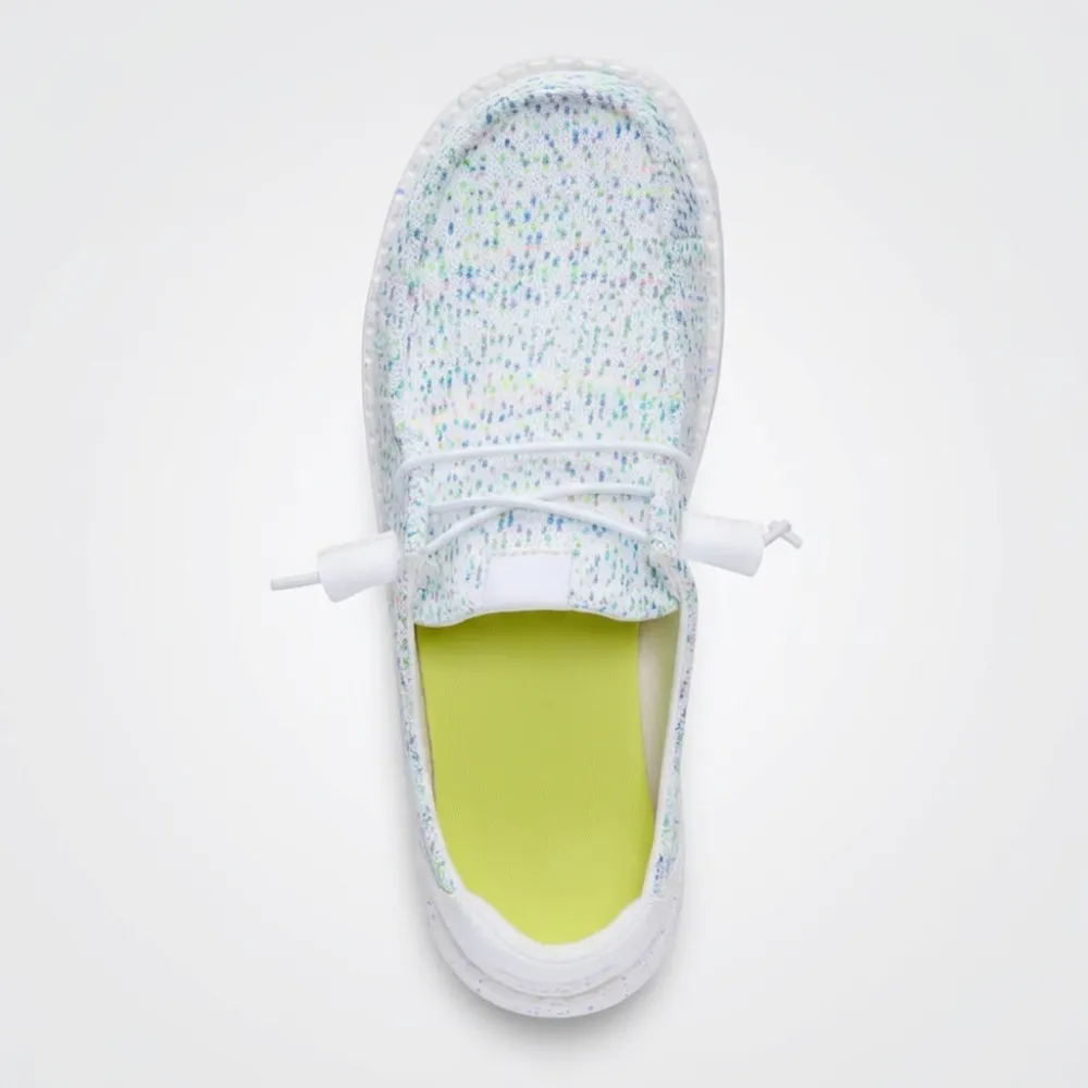 Wendy Stretch Speckle Mesh Lace Shoe