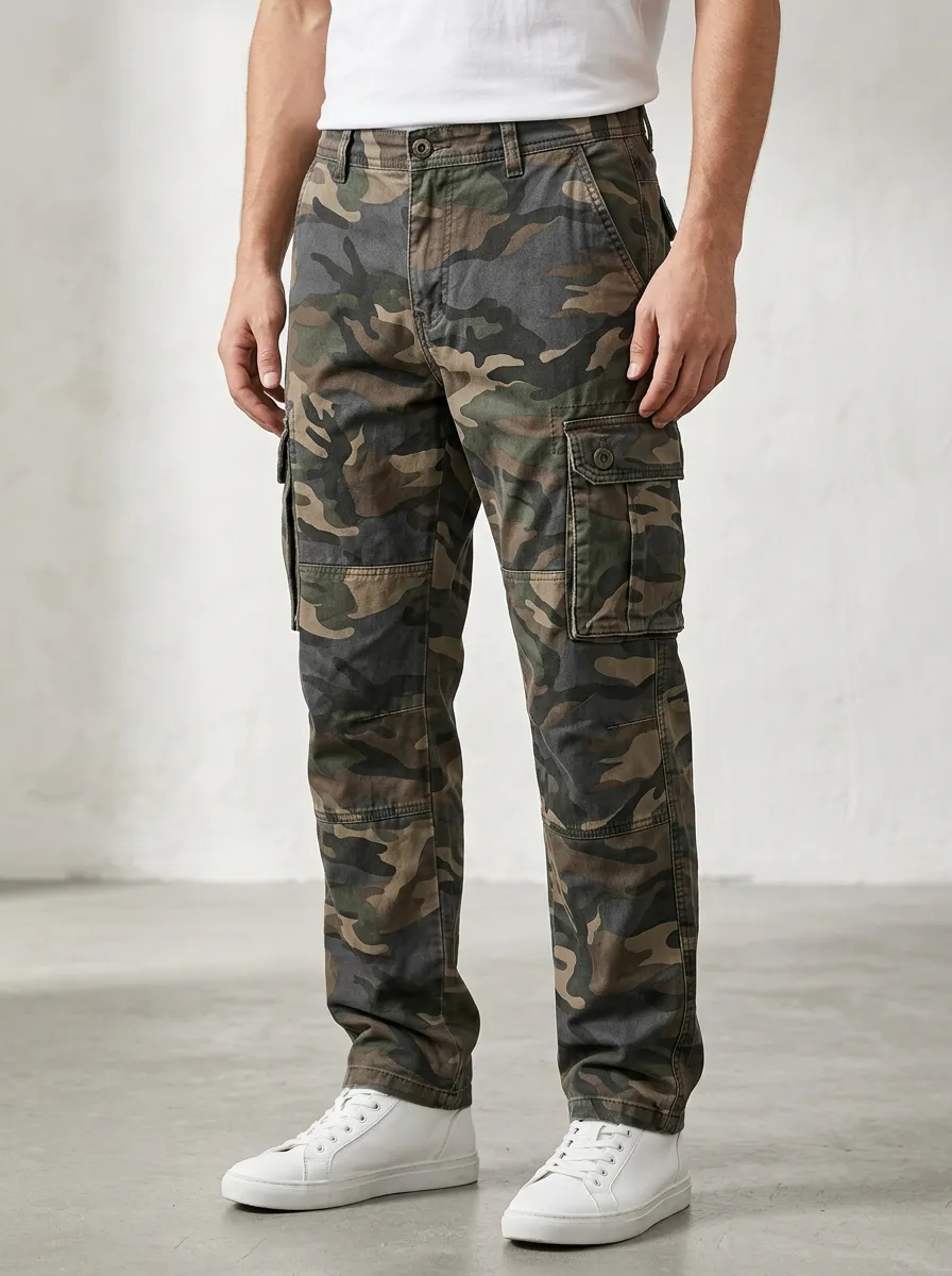 Camo-Utility Camouflage Camouflage Cargo Pants
