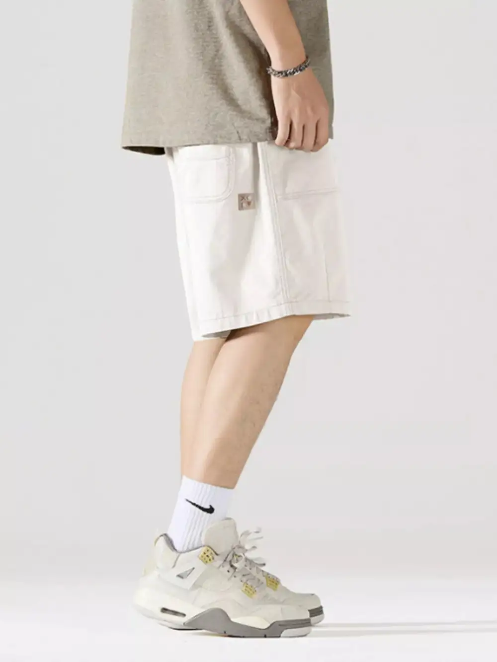 Cargo Drawstring Shorts