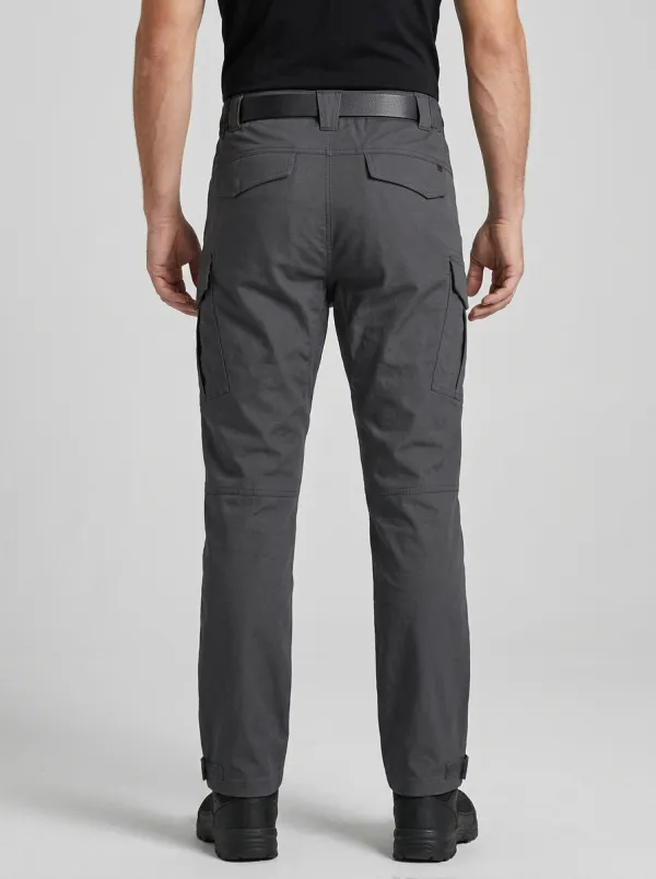 Men's Tactical Outdoor Multi-Pocket Grey Cargo Pants
