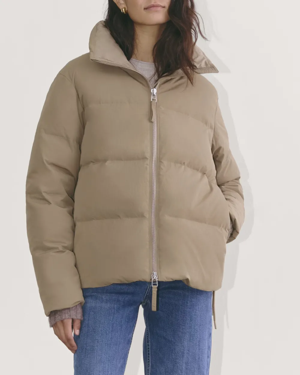 Collared Down Jacket