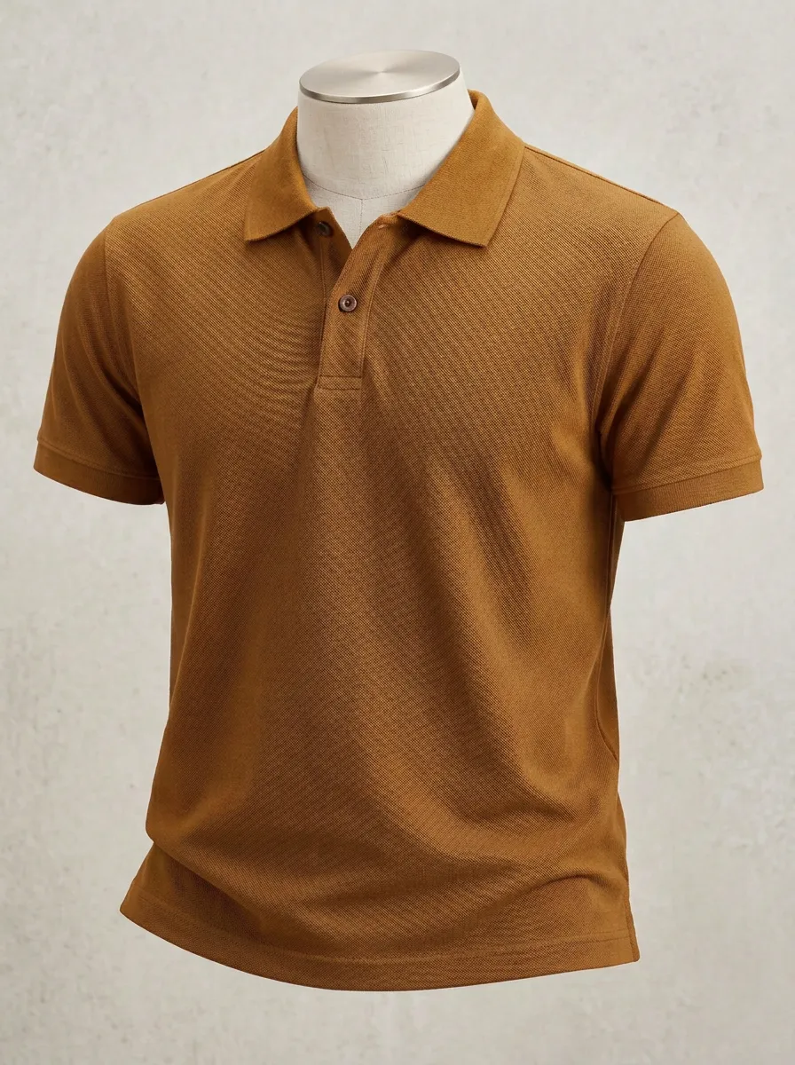 Refined Easy-Fit Men's Polo Shirt