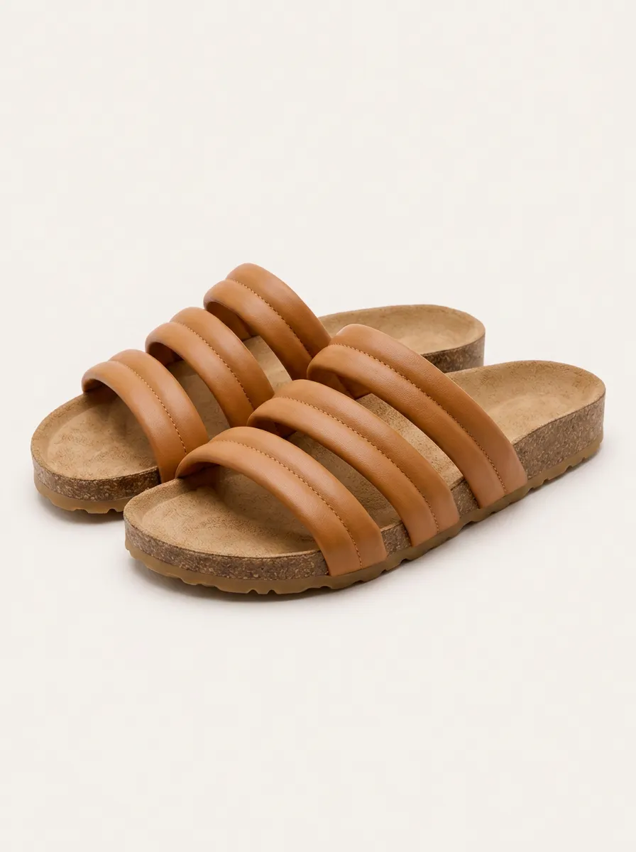Everyday S Padded Strap Cork Sandals