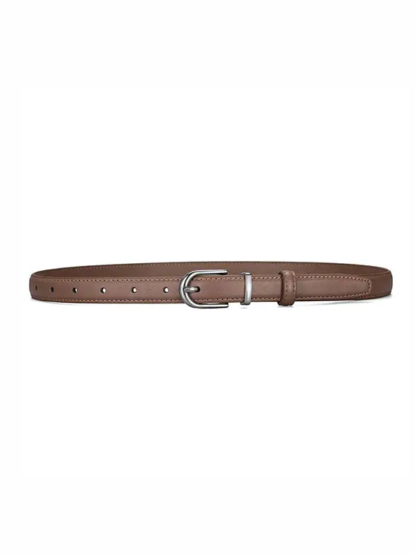 Structured Classic Buckle Belt