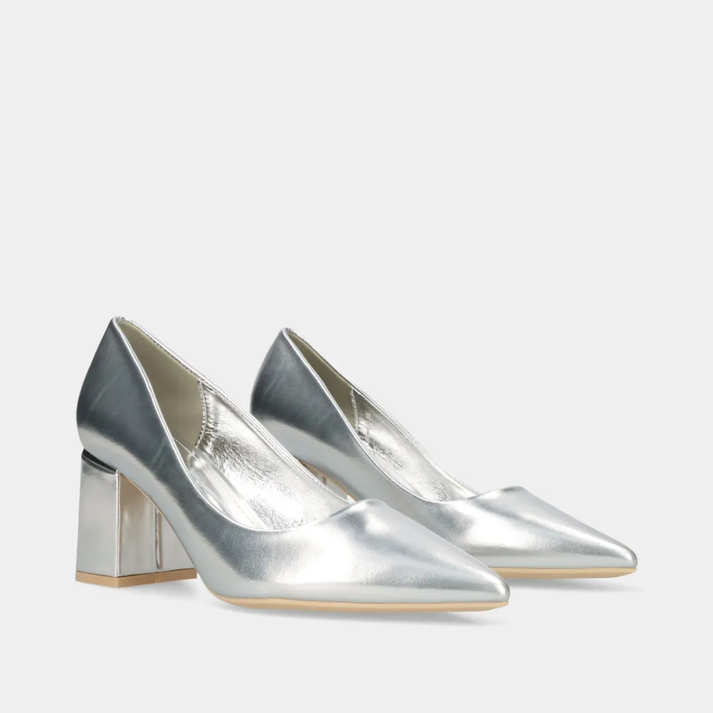 Block Heel Comfort Pumps