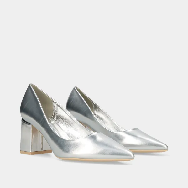 Block Heel Comfort Pumps