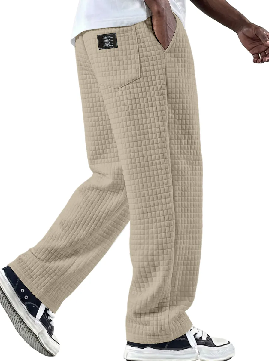 Textured Knit Utility Pocket Pants