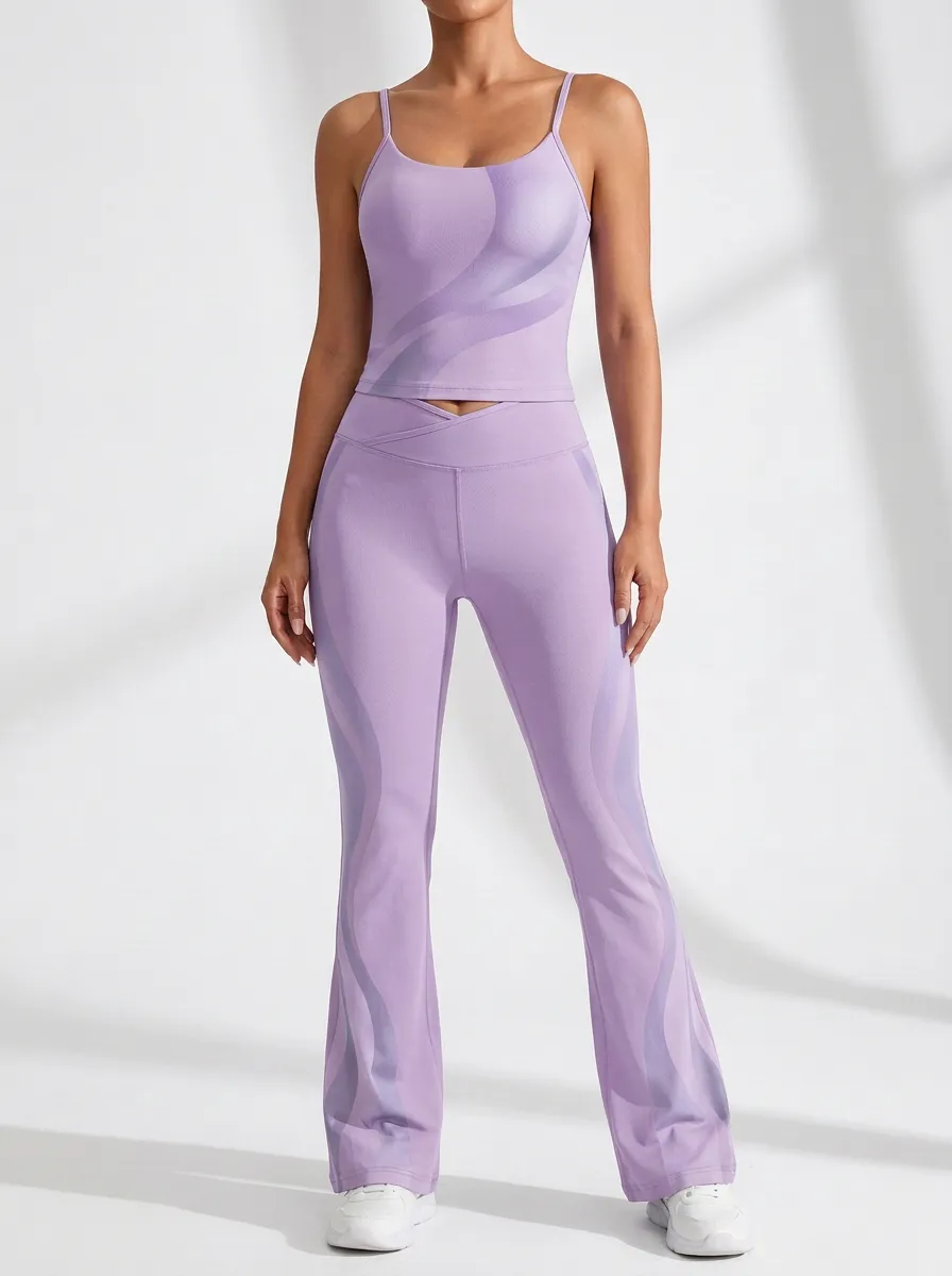 Wave Paneled Flared Flare Active Set