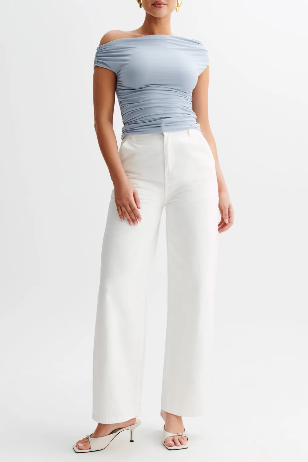 Slinky Ruched Top