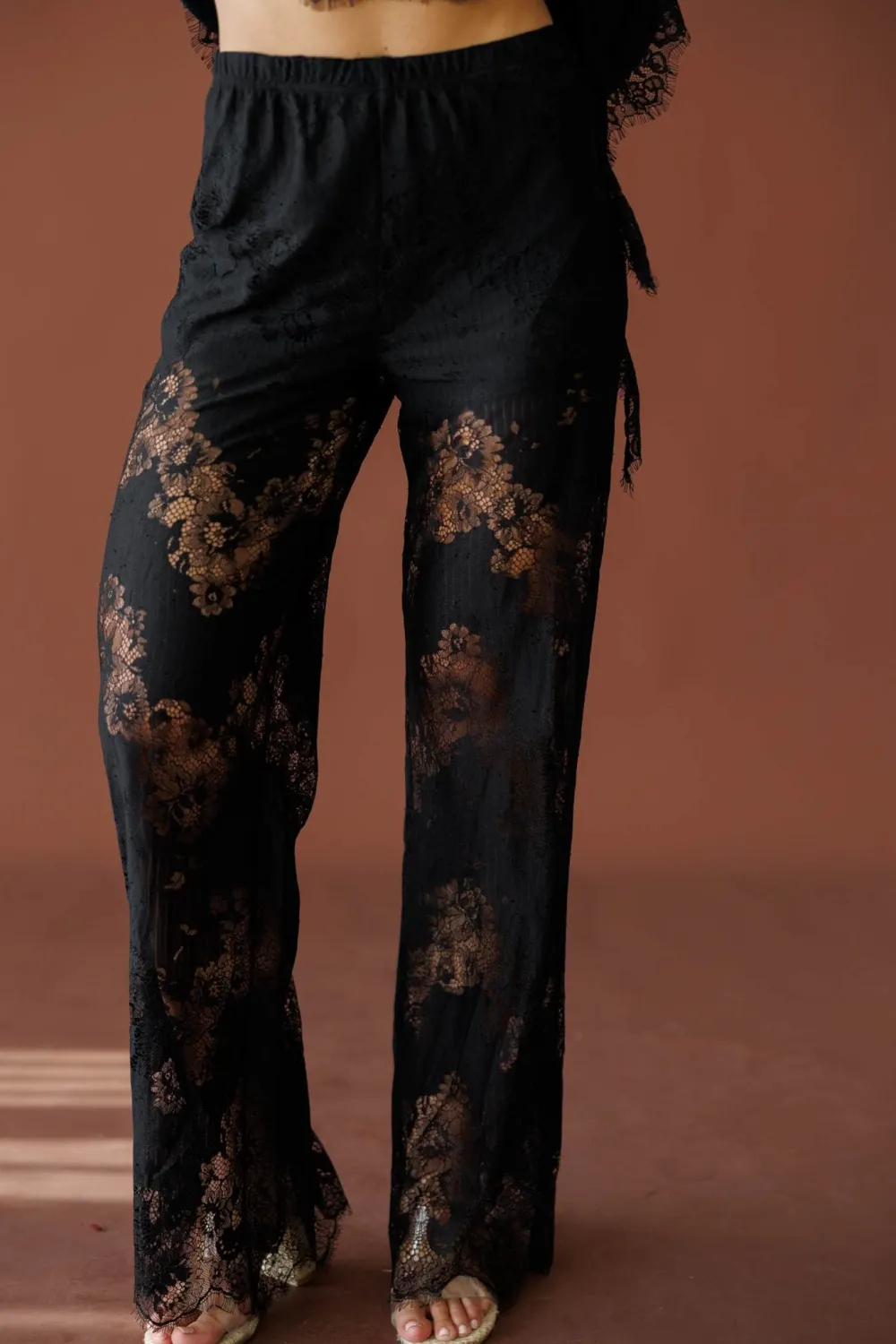 Lace Casual Pants