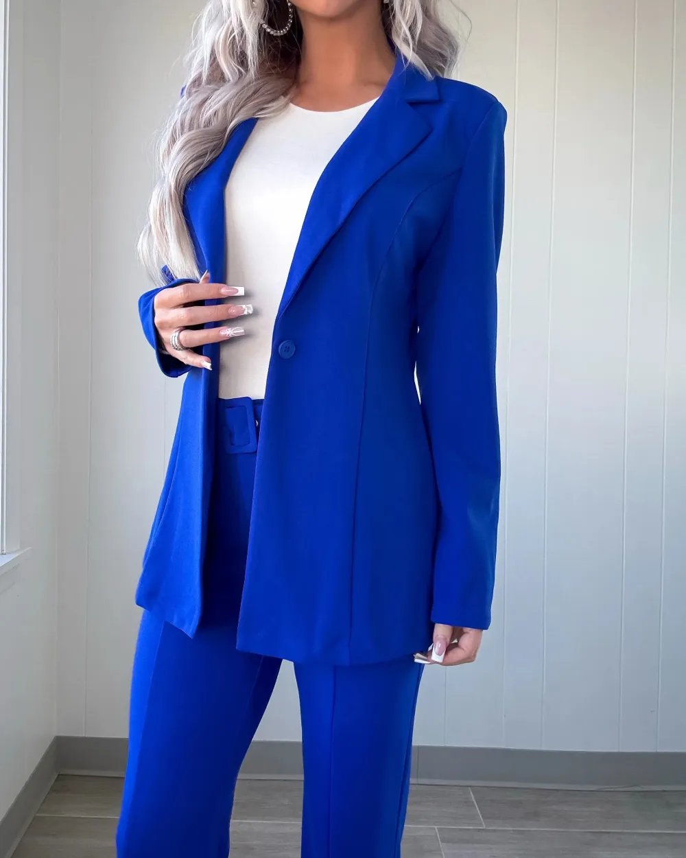 Awards Blazer & Pants Set - Royal Blue