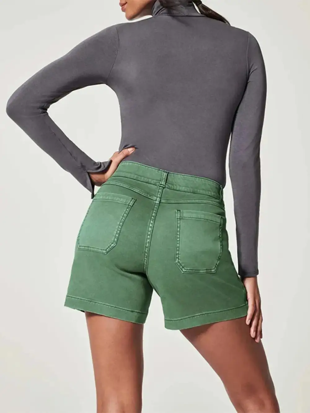 Soft Touch Pocket Detail Shorts