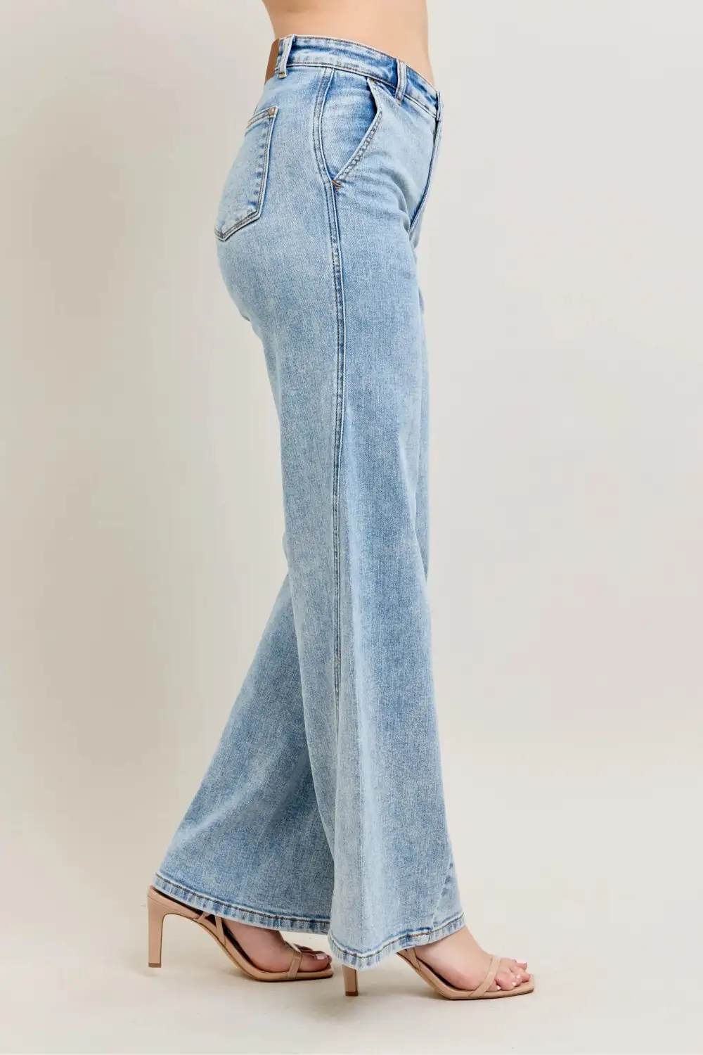 Woven Easy Layer Denim Jeans