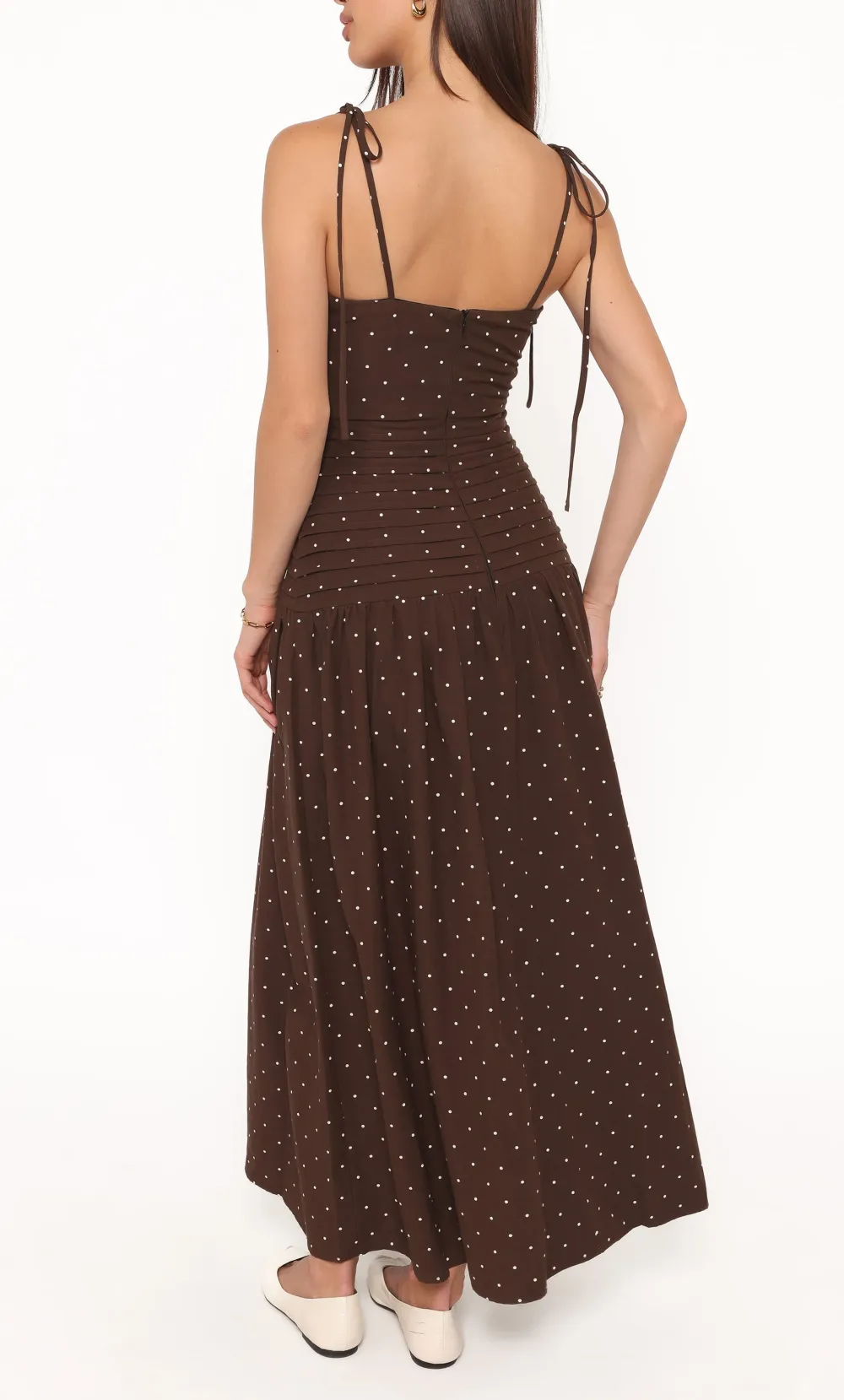 A-Line Sleeveless Maxi Dress