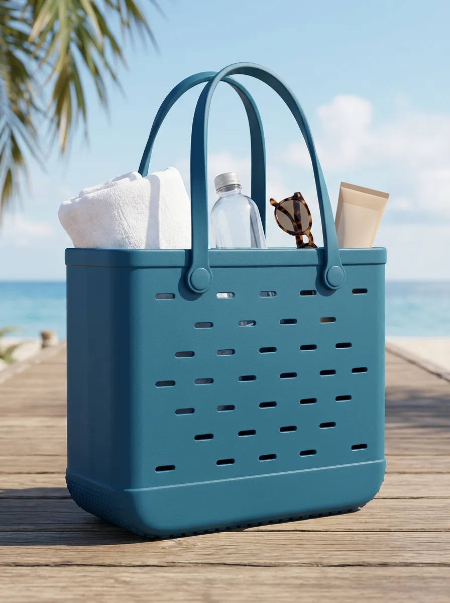 Dune Walk Hollow-Out Carryall Tote