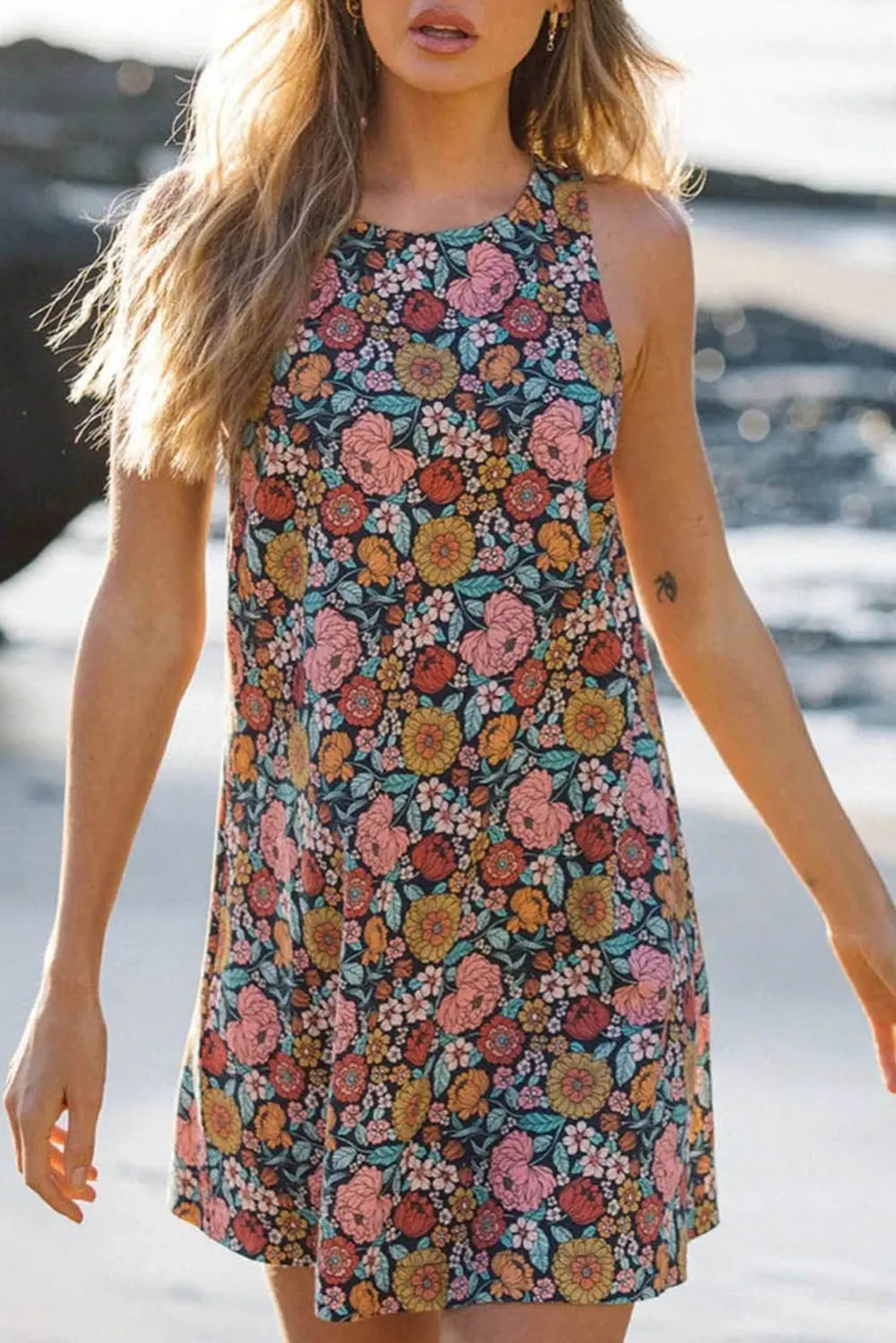 Gallery Floral Mini Dress