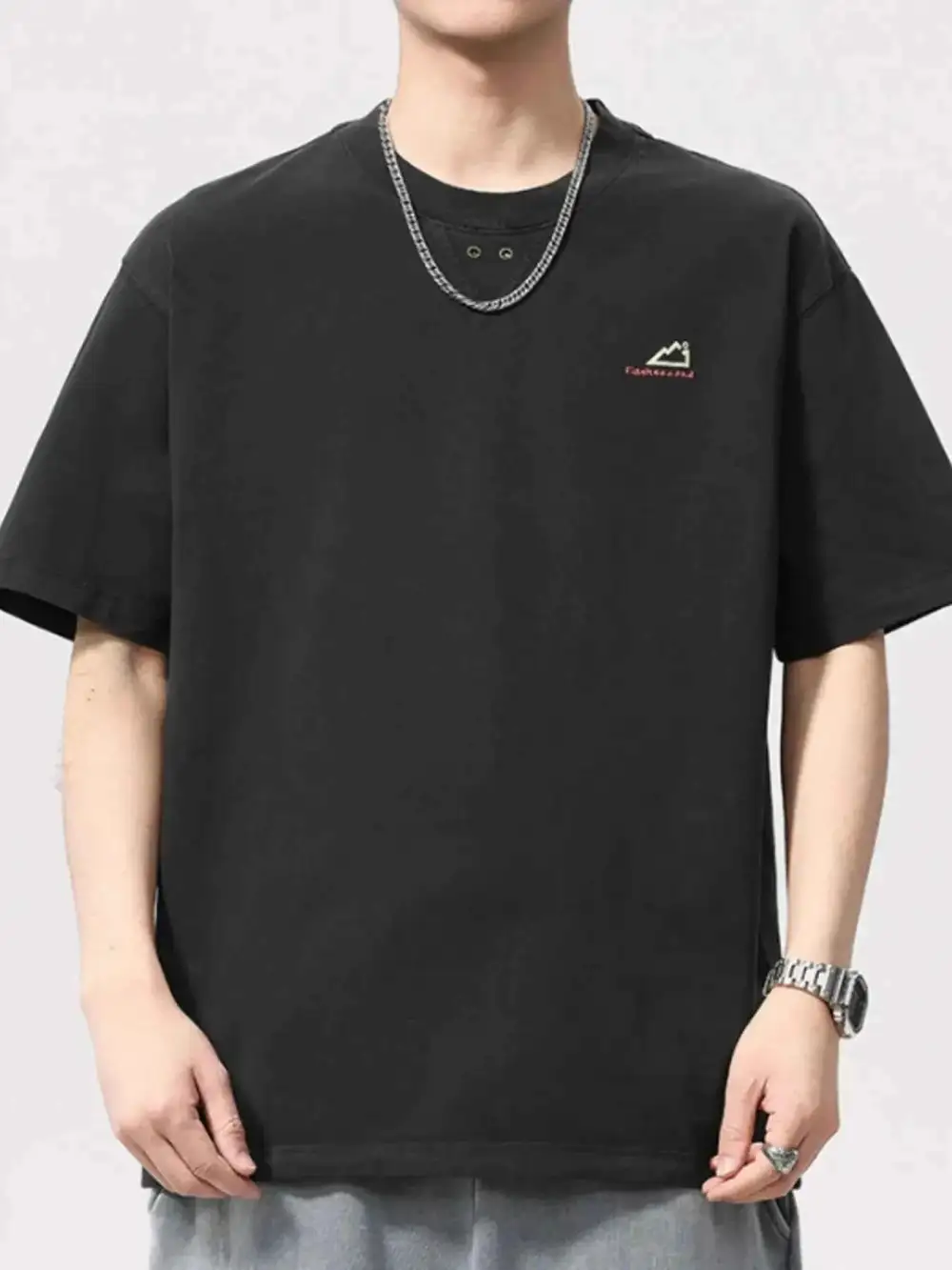 Versatile Round Neck Short Sleeve T-Shirt