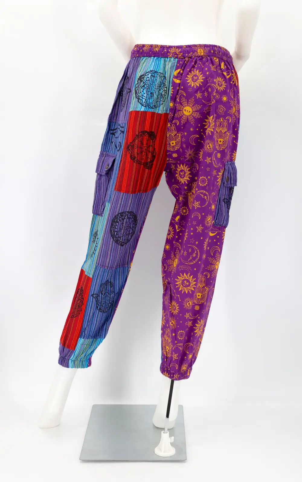 Women's Modern Harem Patchwork Festival Pants