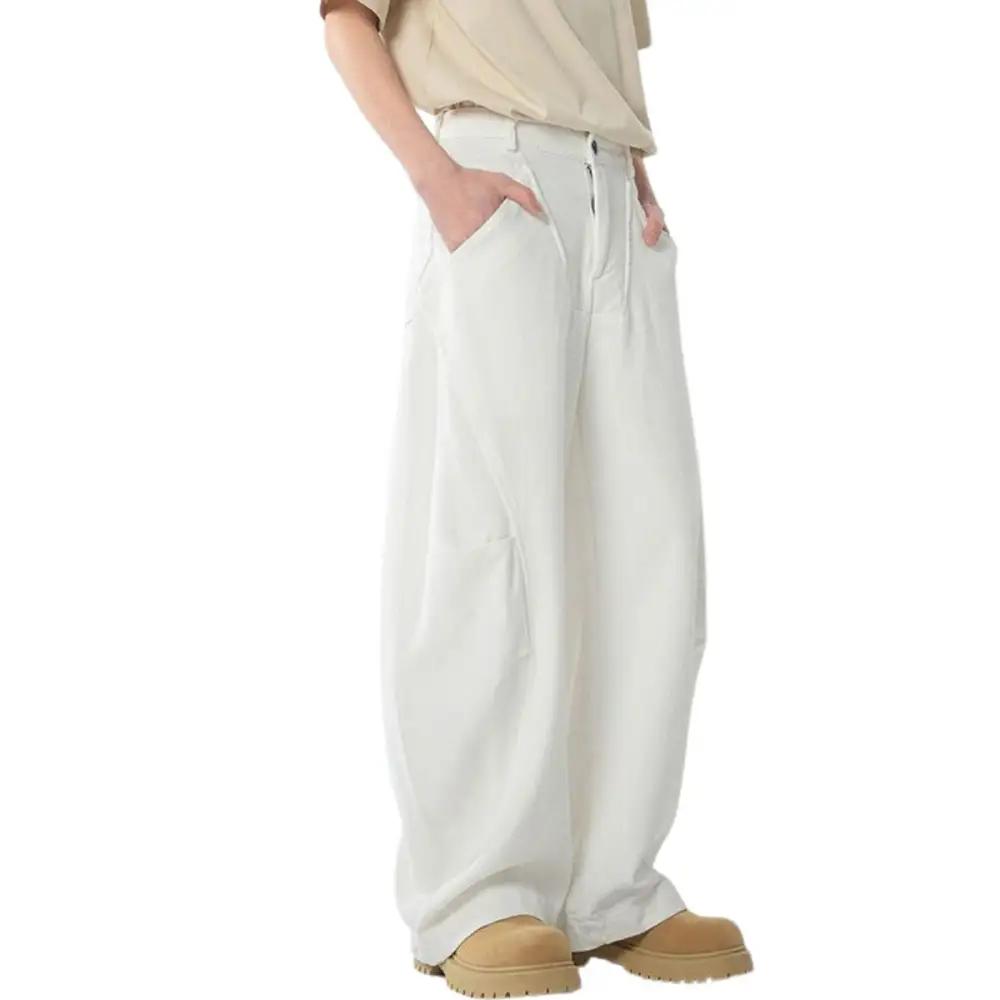 Barrel Leg Men's Trousers