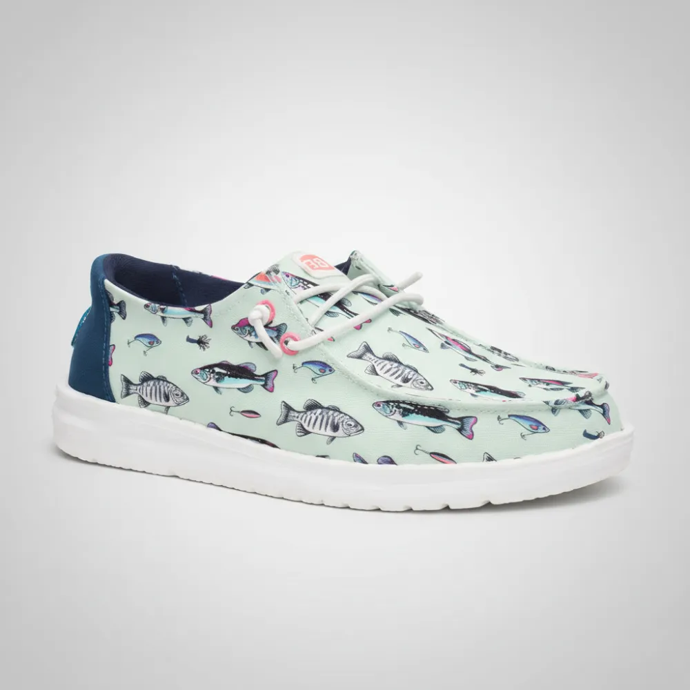Wendy Fish Lure Casual Slip On Shoes