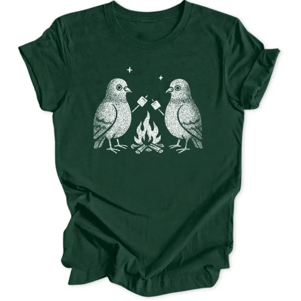 Campfire Birds Unisex T-Shirt