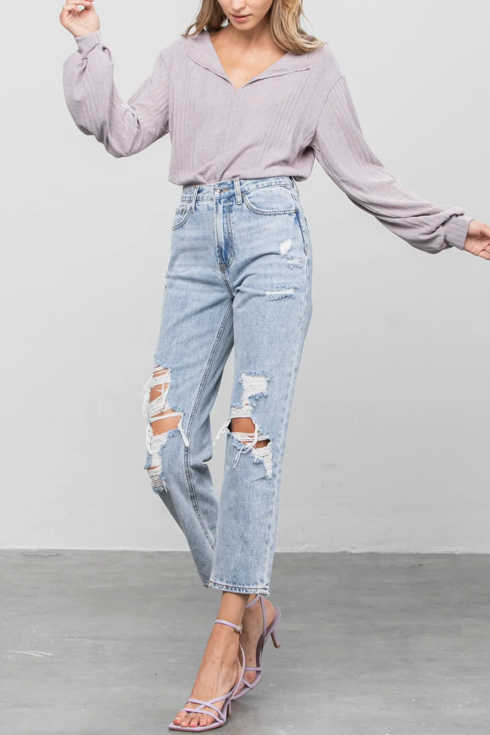 Modern Everyday Utility Girlfriend Jeans